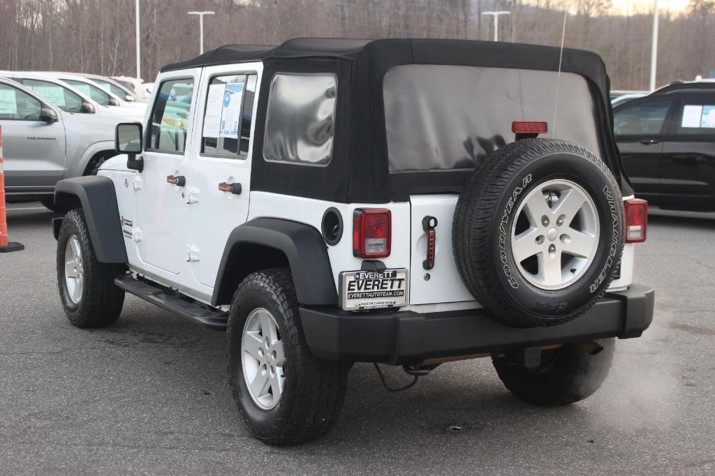 used 2017 Jeep Wrangler Unlimited car, priced at $14,000