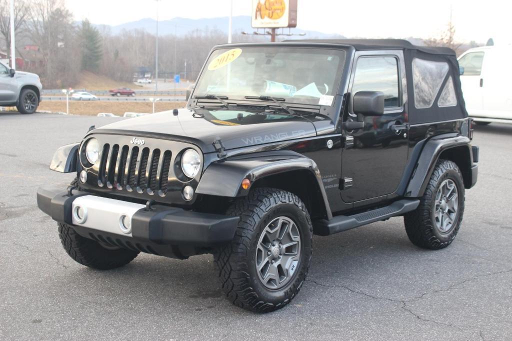 used 2015 Jeep Wrangler car, priced at $15,000