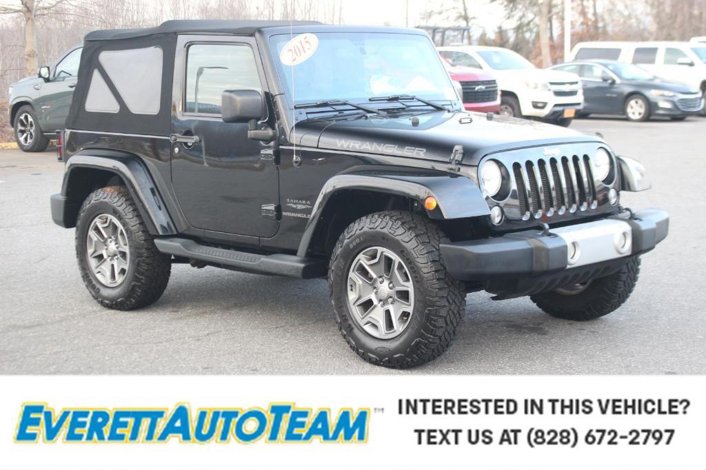 used 2015 Jeep Wrangler car, priced at $15,000