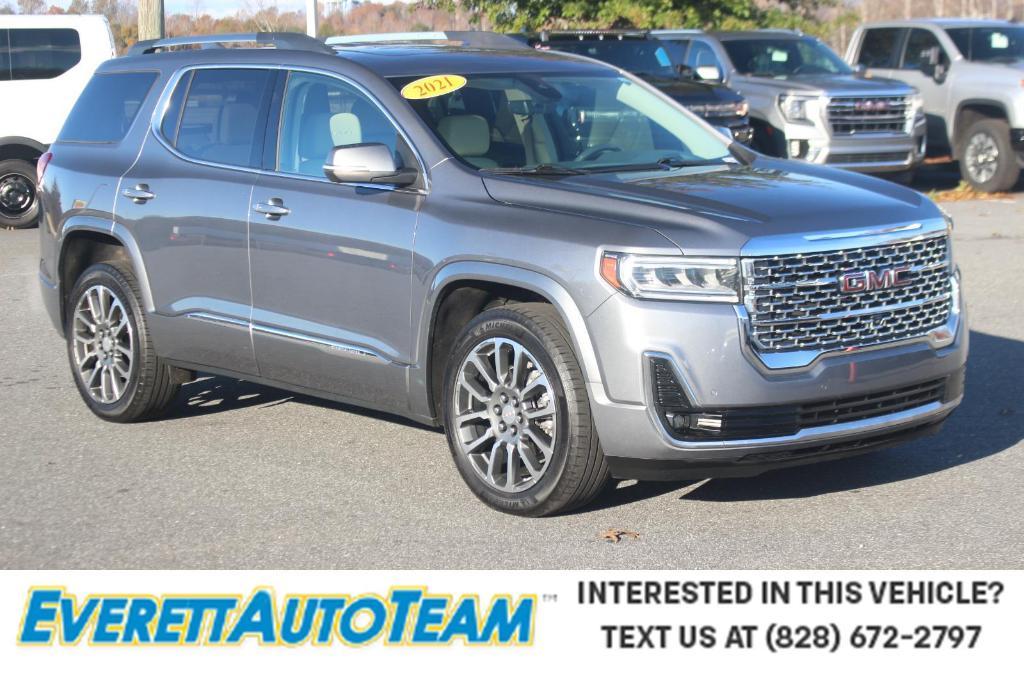 used 2021 GMC Acadia car, priced at $22,000