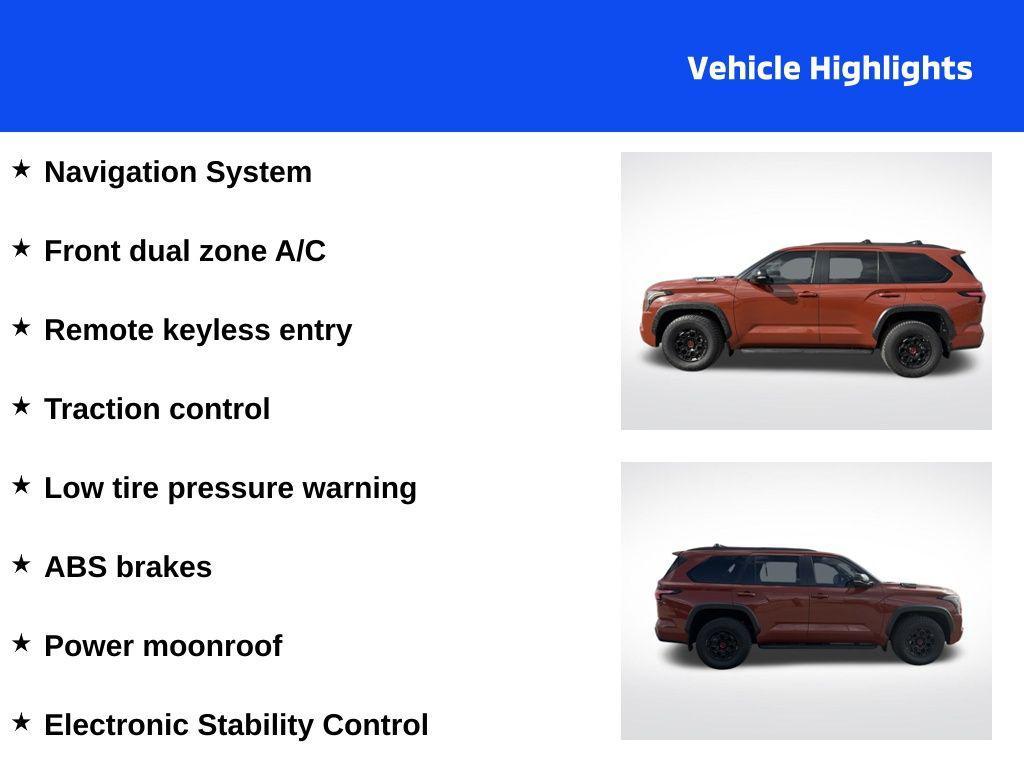 used 2024 Toyota Sequoia car, priced at $67,993