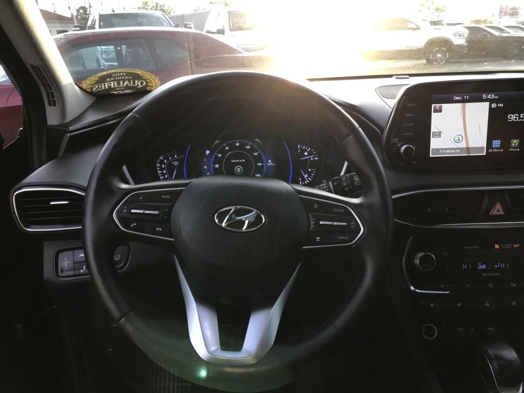 used 2020 Hyundai Santa Fe car, priced at $22,250