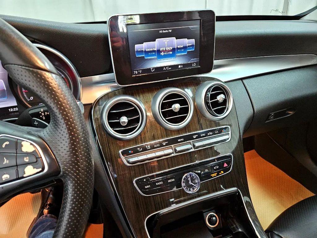 used 2015 Mercedes-Benz C-Class car, priced at $10,995