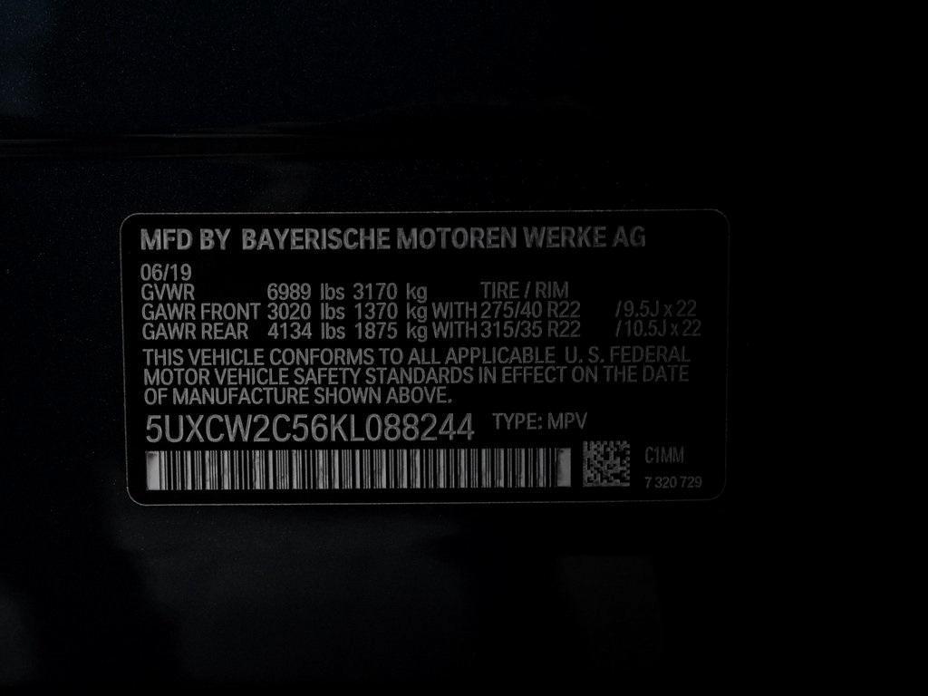 used 2019 BMW X7 car, priced at $27,990