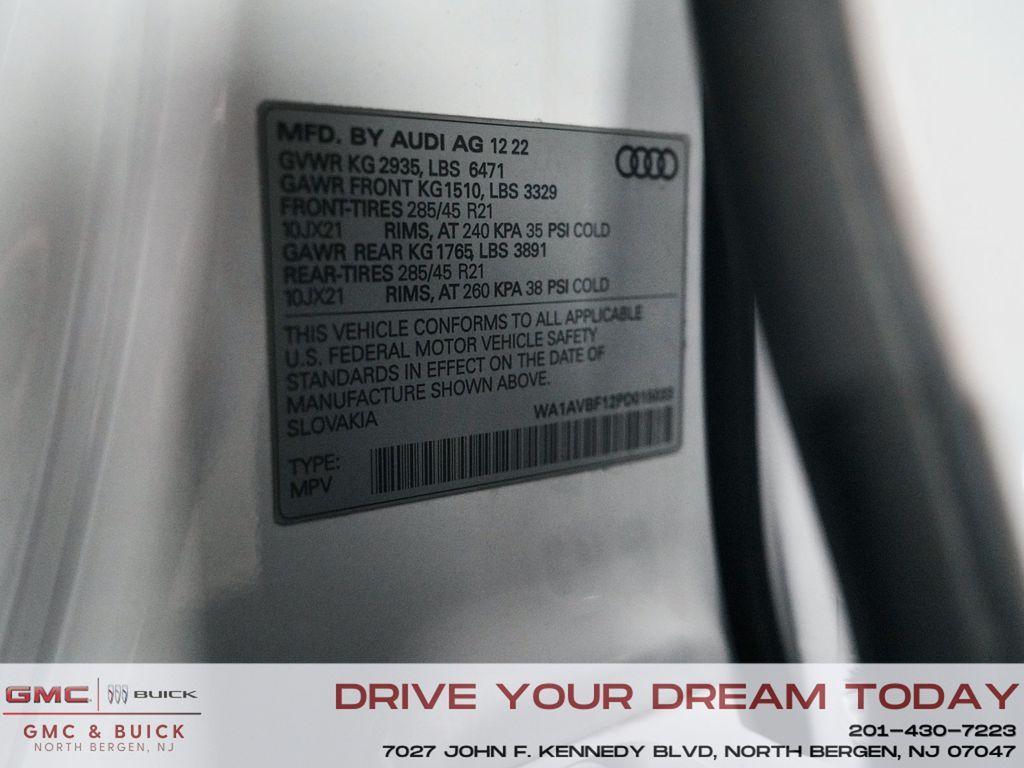 used 2023 Audi Q8 car, priced at $43,450