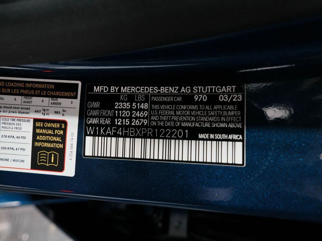 used 2023 Mercedes-Benz C-Class car, priced at $36,140