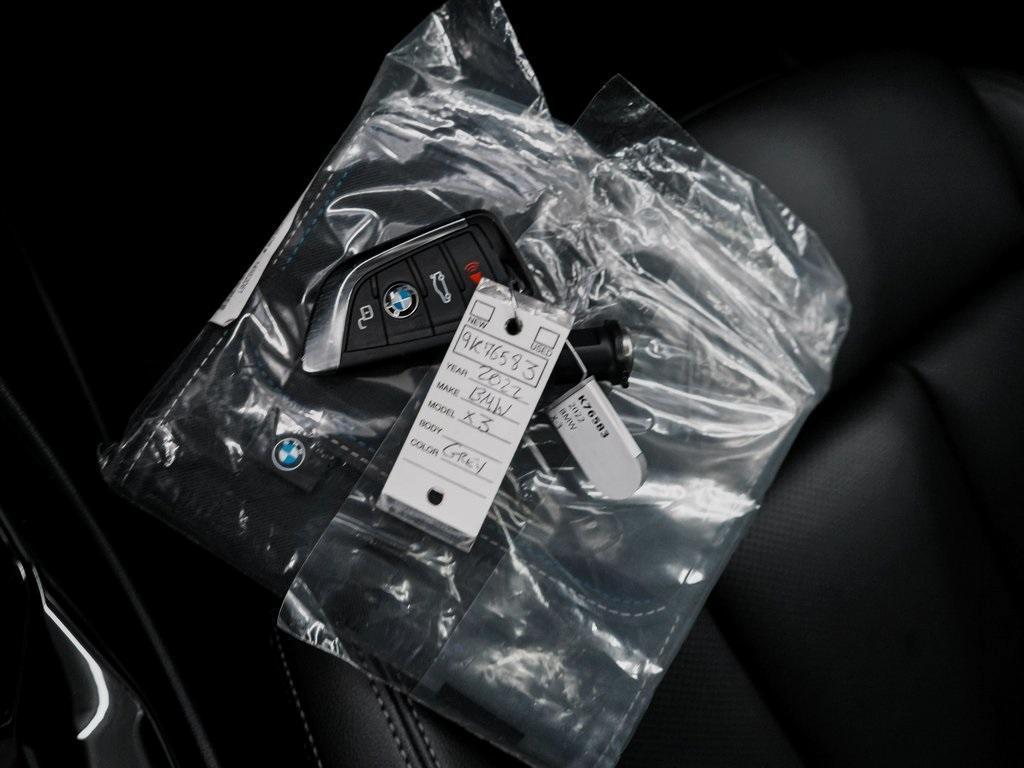 used 2022 BMW X3 car, priced at $26,450