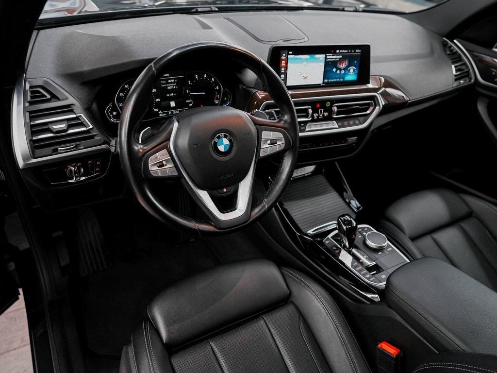 used 2022 BMW X3 car, priced at $26,450