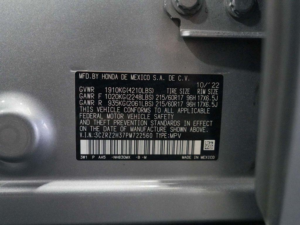 used 2023 Honda HR-V car, priced at $21,240