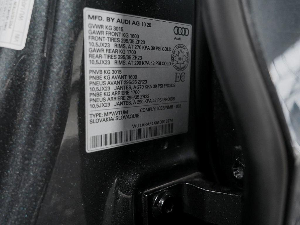 used 2021 Audi RS Q8 car, priced at $72,990