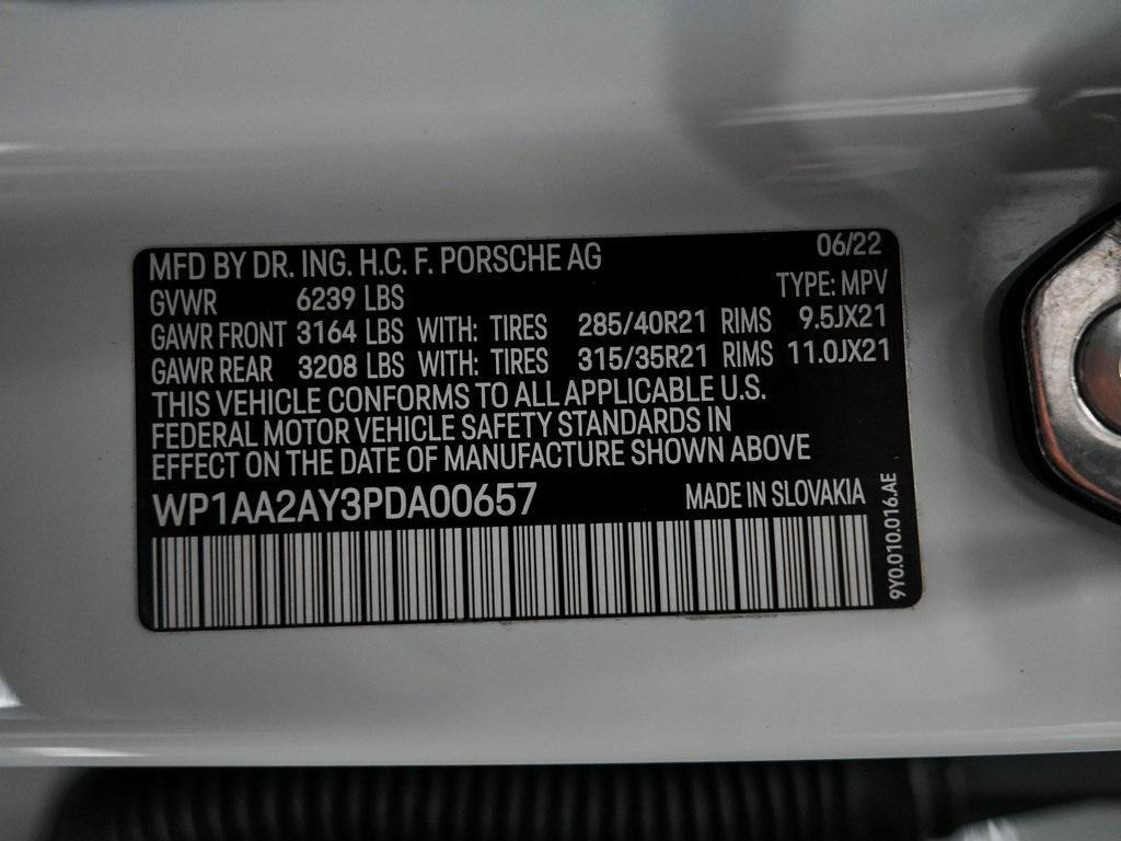 used 2023 Porsche Cayenne car, priced at $58,990