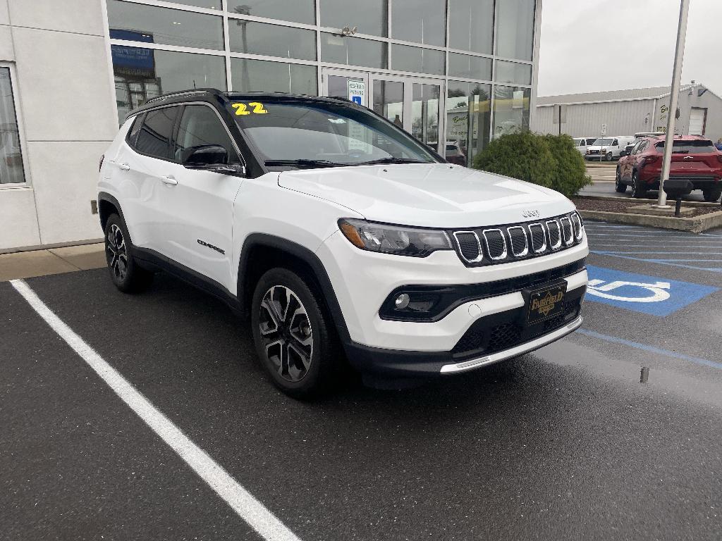 used 2022 Jeep Compass car, priced at $24,467