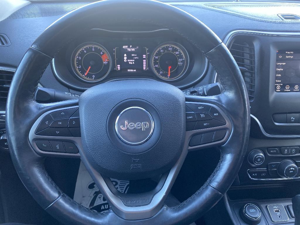 used 2019 Jeep Cherokee car, priced at $18,977