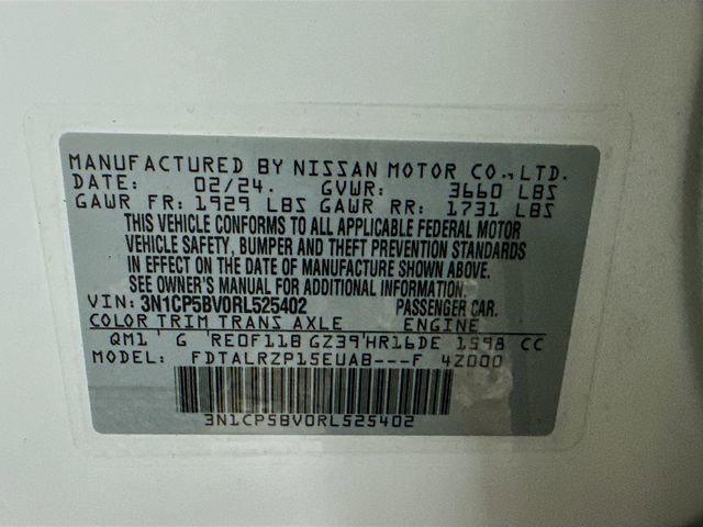 used 2024 Nissan Kicks car, priced at $17,536