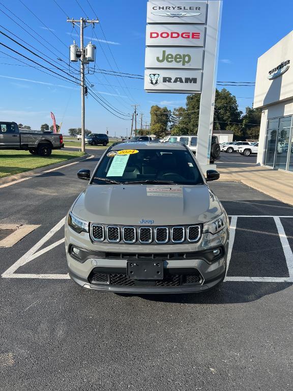 used 2024 Jeep Compass car, priced at $22,641
