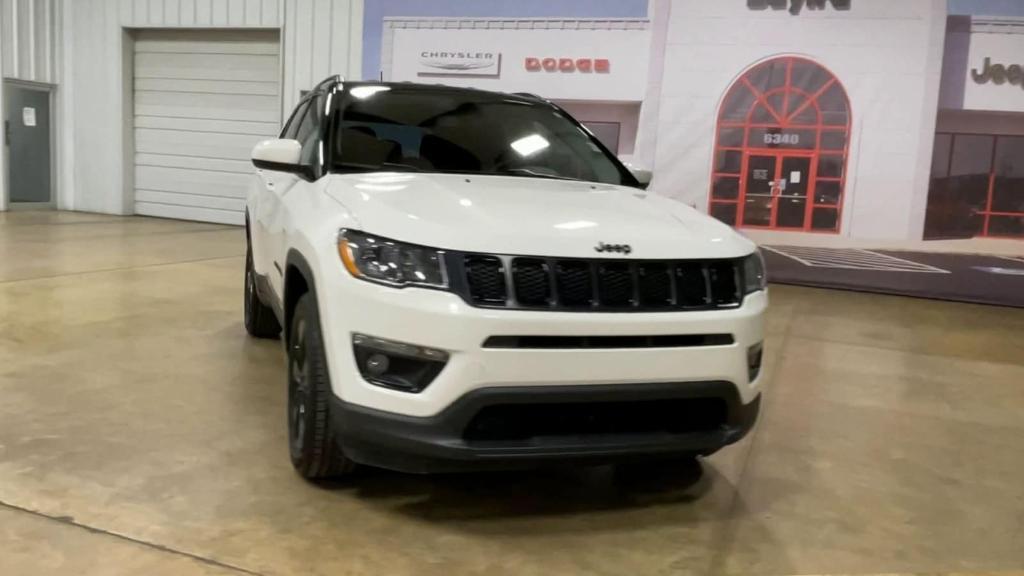 used 2021 Jeep Compass car, priced at $18,125