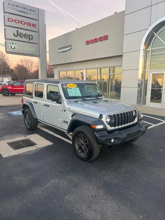 used 2024 Jeep Wrangler car, priced at $35,999