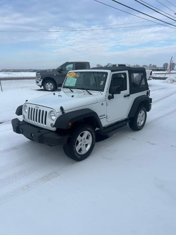 used 2015 Jeep Wrangler car, priced at $19,999