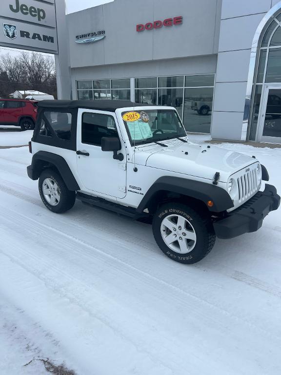 used 2015 Jeep Wrangler car, priced at $19,999