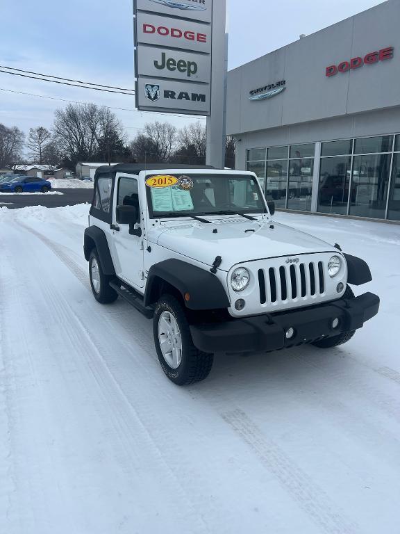 used 2015 Jeep Wrangler car, priced at $19,999