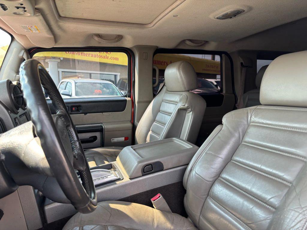 used 2003 Hummer H2 car, priced at $13,995