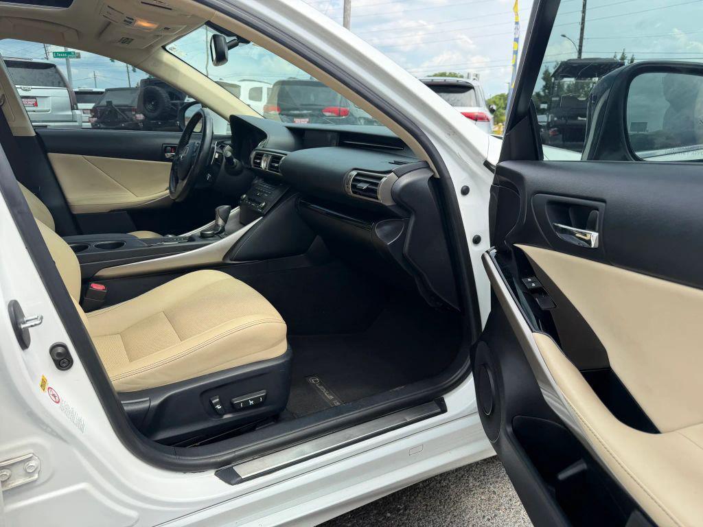 used 2015 Lexus IS 250 car, priced at $14,995