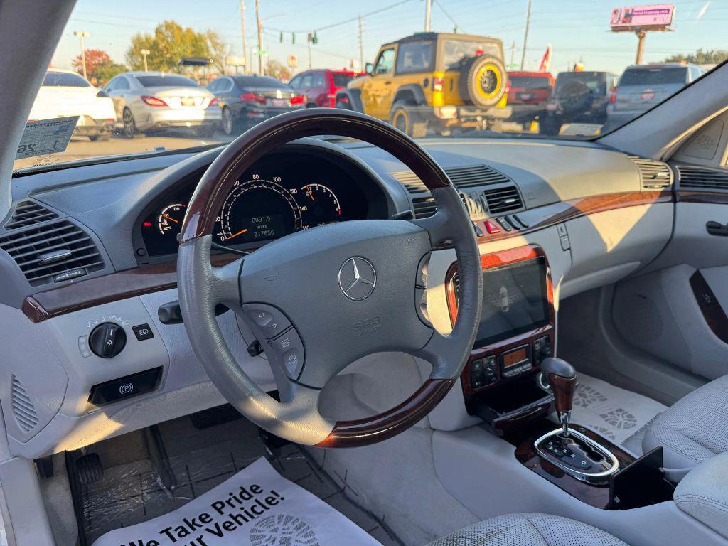 used 2001 Mercedes-Benz S-Class car, priced at $6,995
