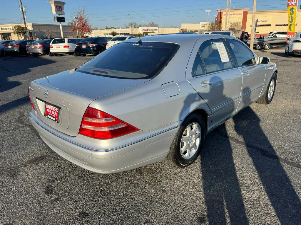 used 2001 Mercedes-Benz S-Class car, priced at $7,995