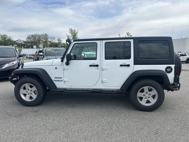 used 2017 Jeep Wrangler Unlimited car, priced at $17,370