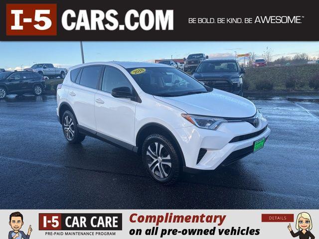 used 2018 Toyota RAV4 car, priced at $12,500