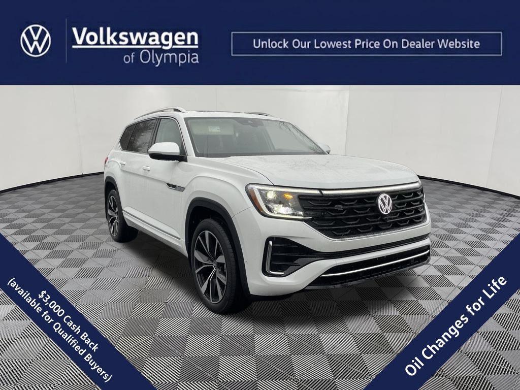 new 2026 Volkswagen Atlas car, priced at $53,320