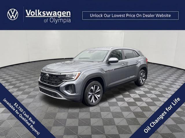 new 2025 Volkswagen Atlas Cross Sport car, priced at $33,249