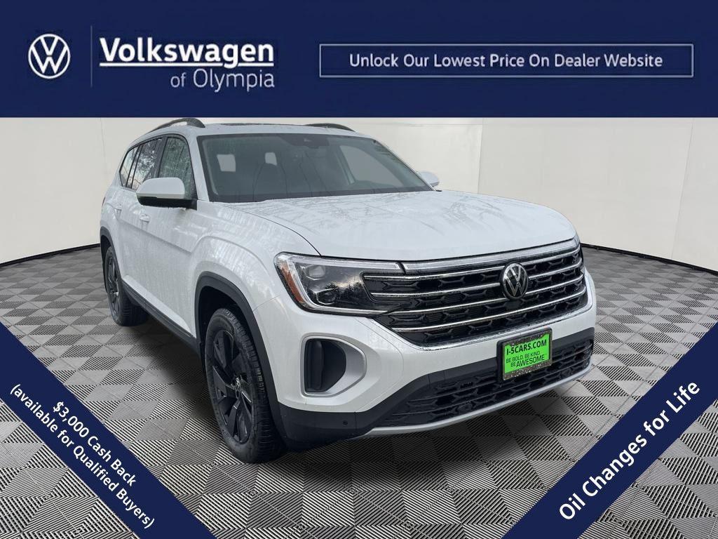 new 2026 Volkswagen Atlas car, priced at $45,154