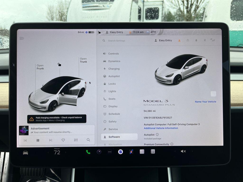 used 2020 Tesla Model 3 car, priced at $20,900