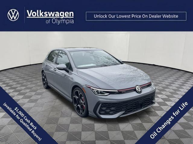 new 2025 Volkswagen Golf GTI car, priced at $42,443