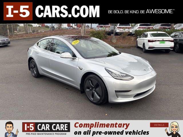 used 2018 Tesla Model 3 car, priced at $22,900