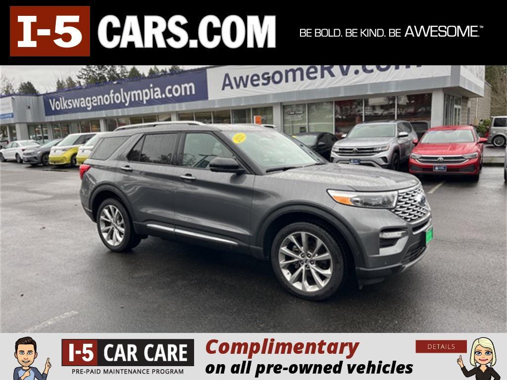 used 2021 Ford Explorer car, priced at $23,875