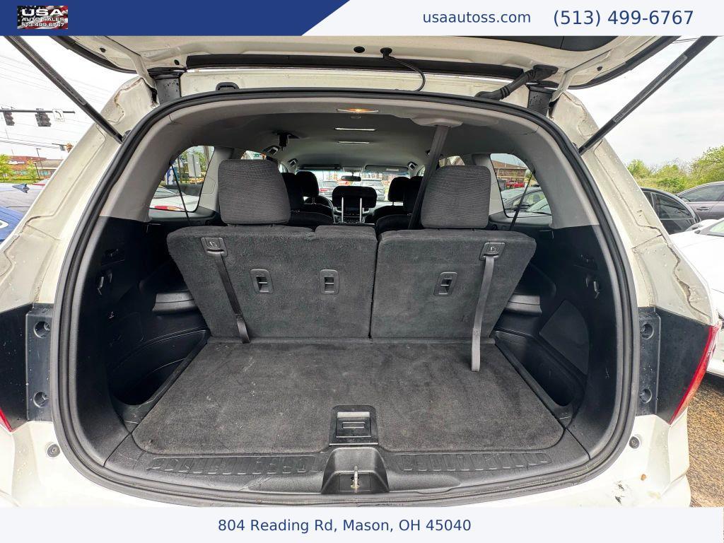 White Diamond Pearl 2018 Honda Pilot EX