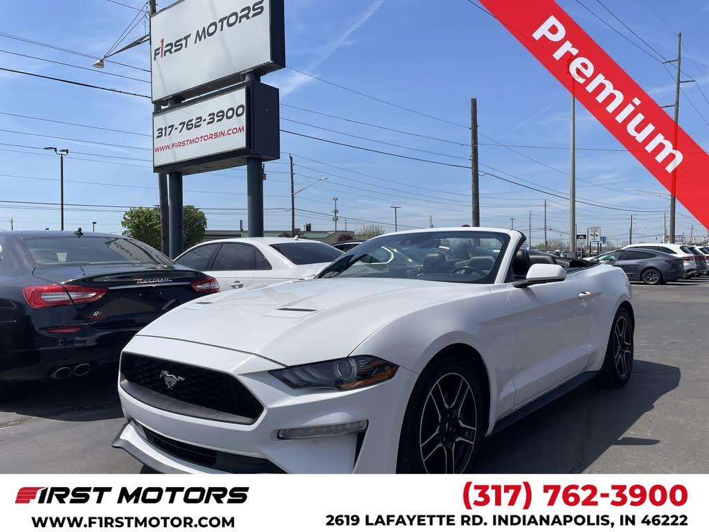 used 2022 Ford Mustang car, priced at $20,495