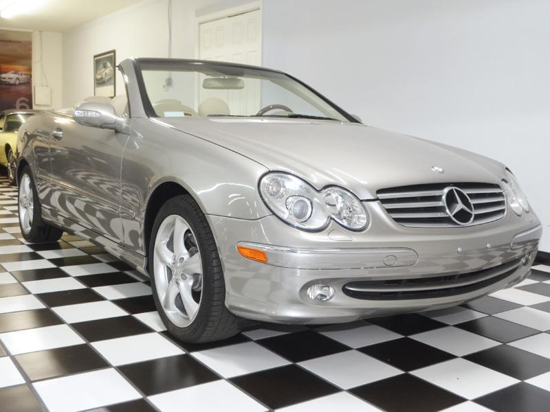 used 2005 Mercedes-Benz CLK-Class car, priced at $15,997