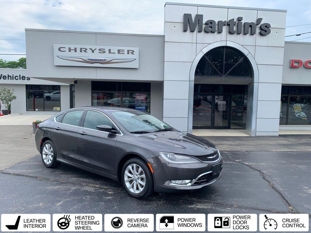 used 2015 Chrysler 200 car, priced at $13,995