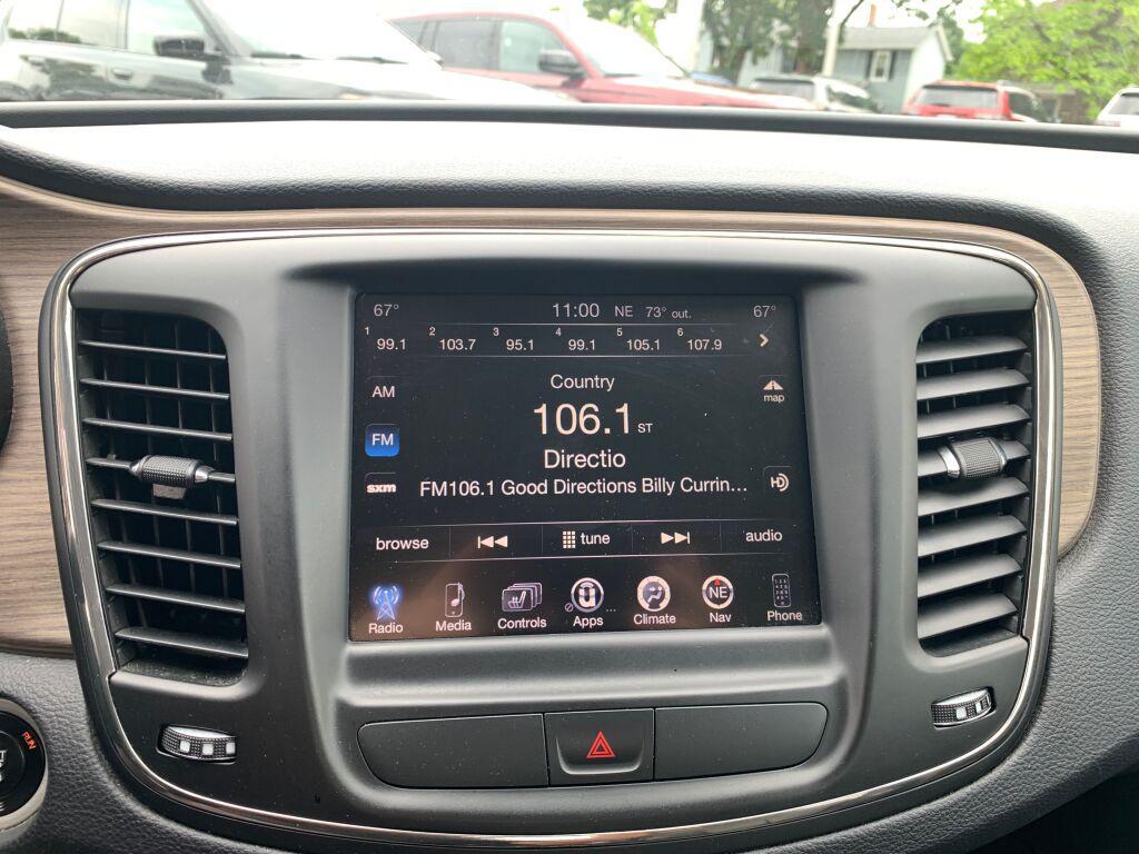 used 2015 Chrysler 200 car, priced at $13,995