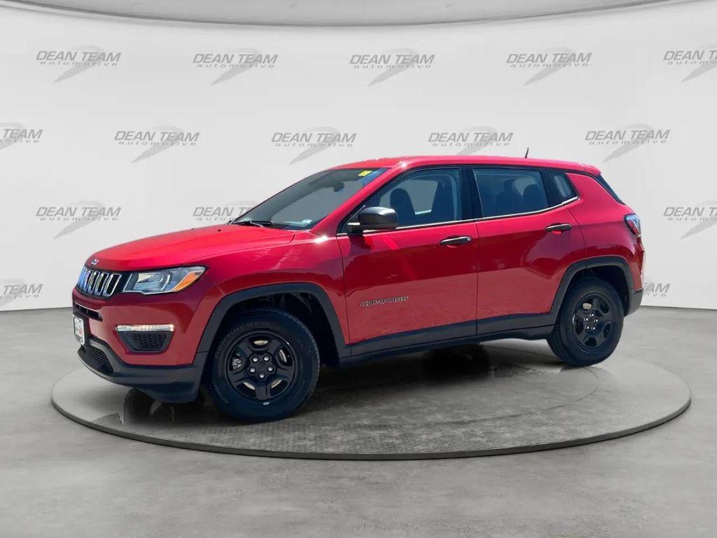 used 2021 Jeep Compass car, priced at $20,499