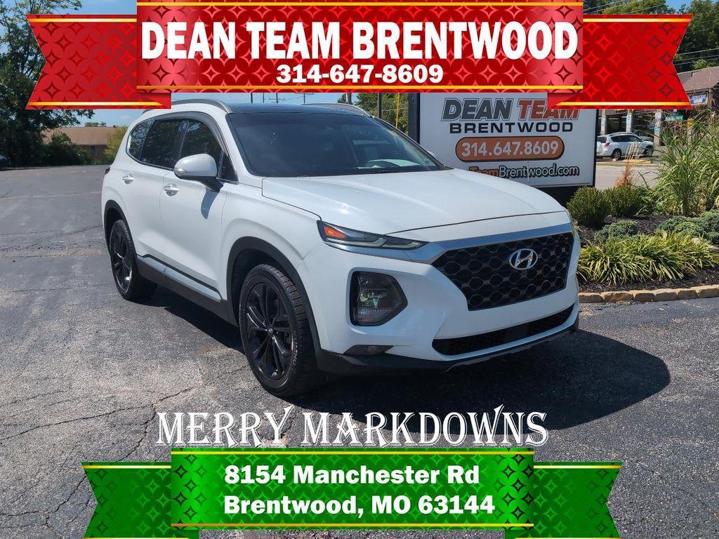 used 2019 Hyundai Santa Fe car, priced at $18,490