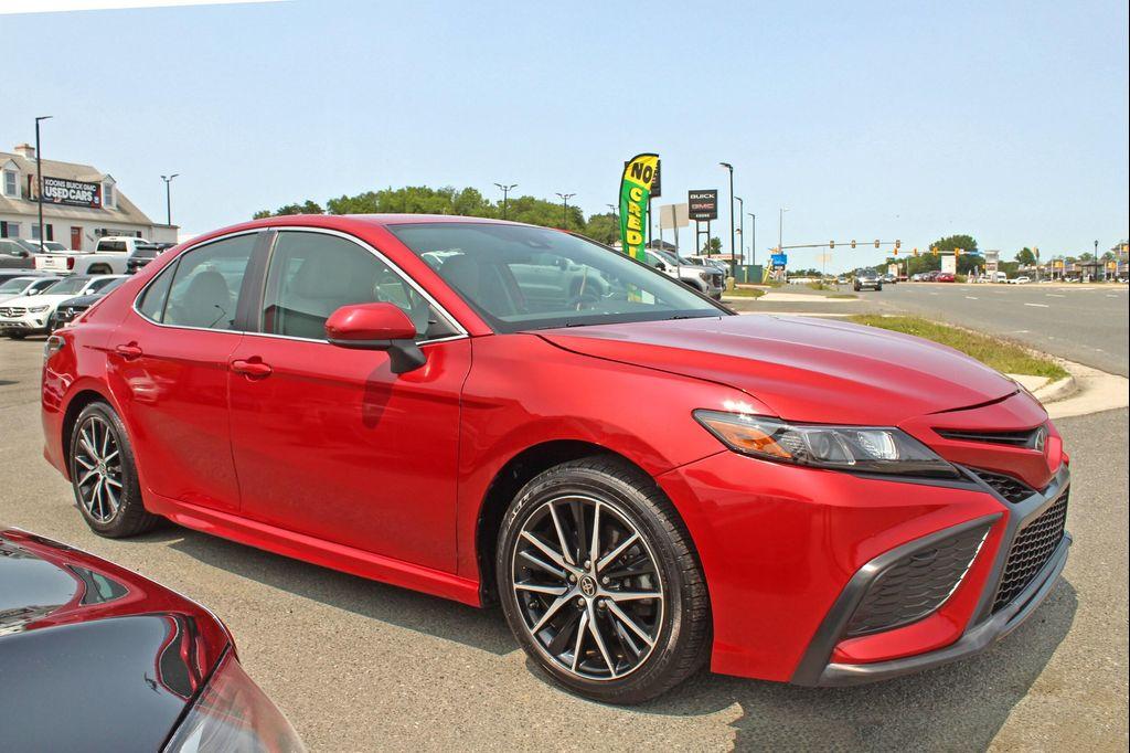used 2021 Toyota Camry car, priced at $18,500
