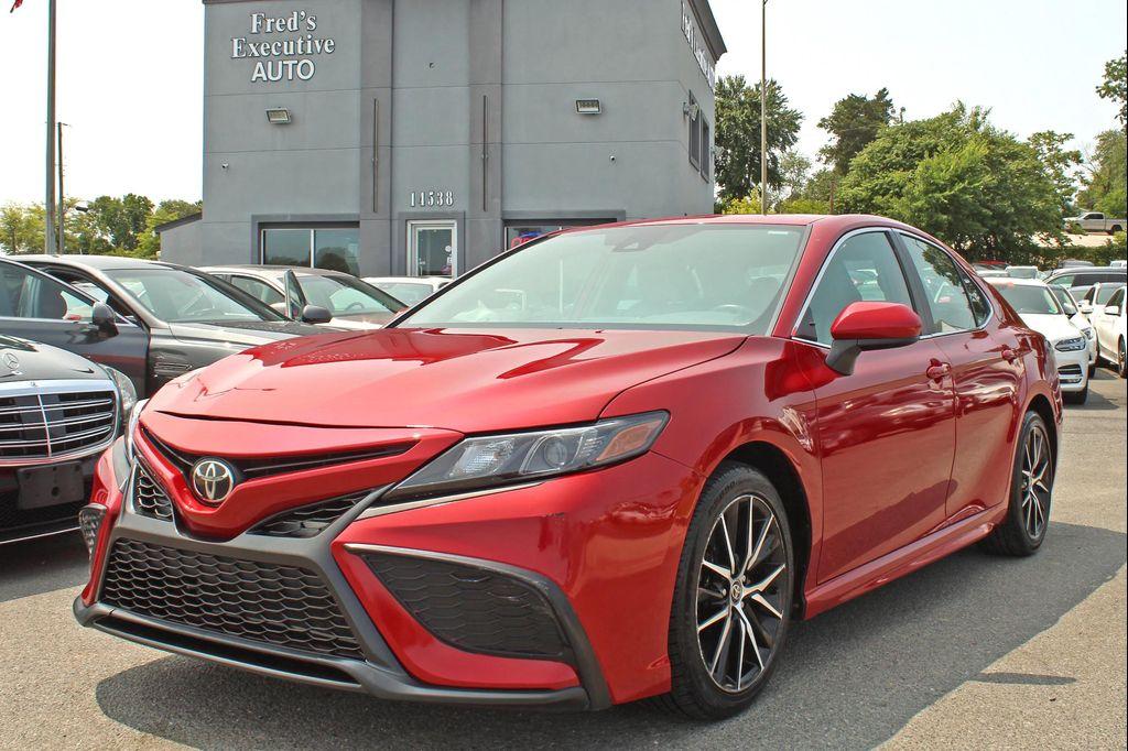 used 2021 Toyota Camry car, priced at $18,997