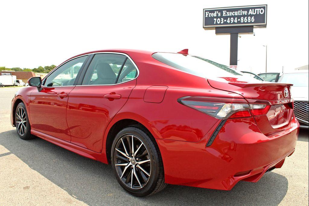 used 2021 Toyota Camry car, priced at $18,500