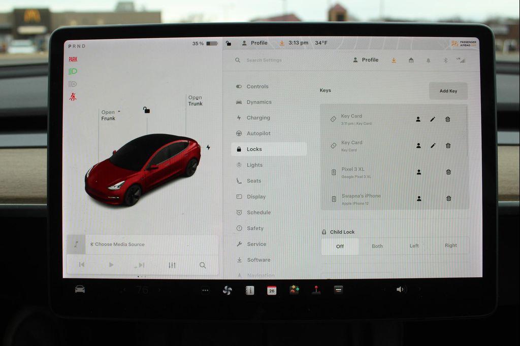 used 2021 Tesla Model 3 car, priced at $19,997