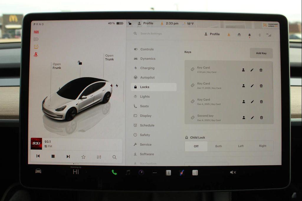used 2023 Tesla Model 3 car, priced at $20,997