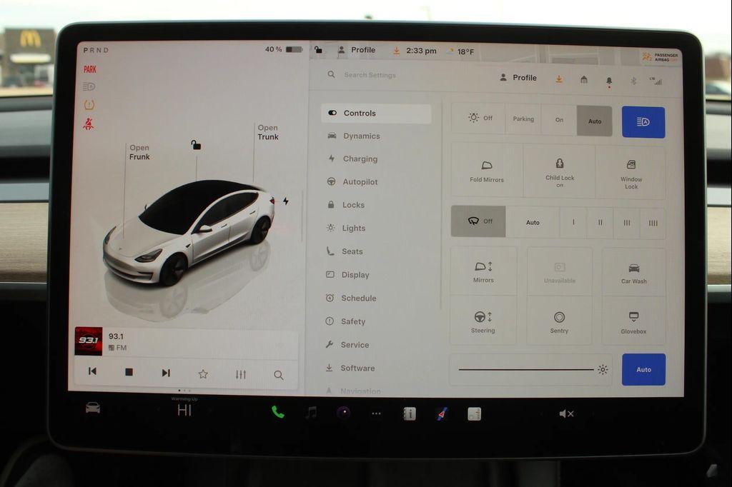 used 2023 Tesla Model 3 car, priced at $20,997